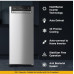 Refrigerator: Whirlpool 192 L 3 Star Vitamagic Pro Inverter Direct-Cool Single Door Refrigerator (215 VITAMAGIC PRO PRM 3S INV MAGNUM STEEL-Z, Grey, Auto Defrost Technology, 2023 Model)